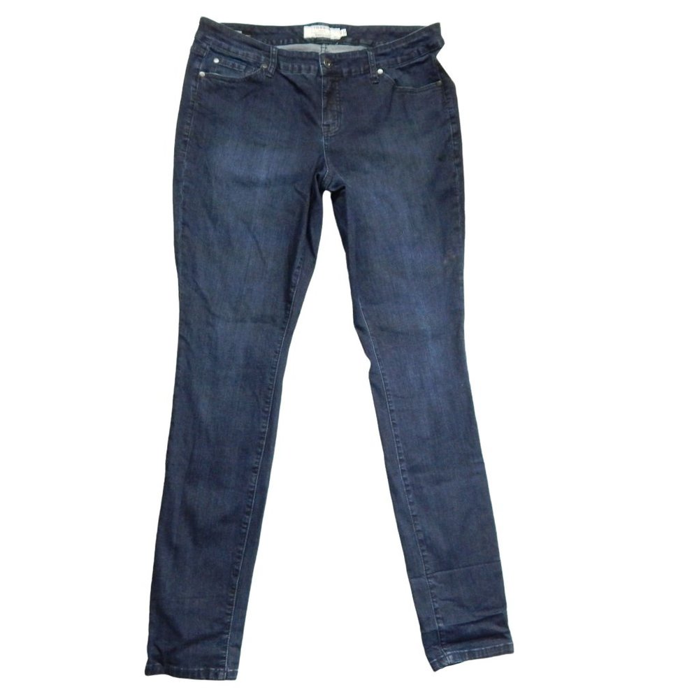 Torrid Skinny  Mid Rise Dark Denim Jeans Womens Size 16